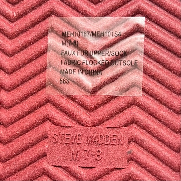 Steve Madden Fur Slip On - Picture 10 of 11